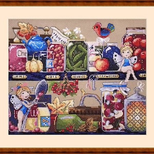 Pantry Treasures Counted Cross Stitch Kit,  Merejka