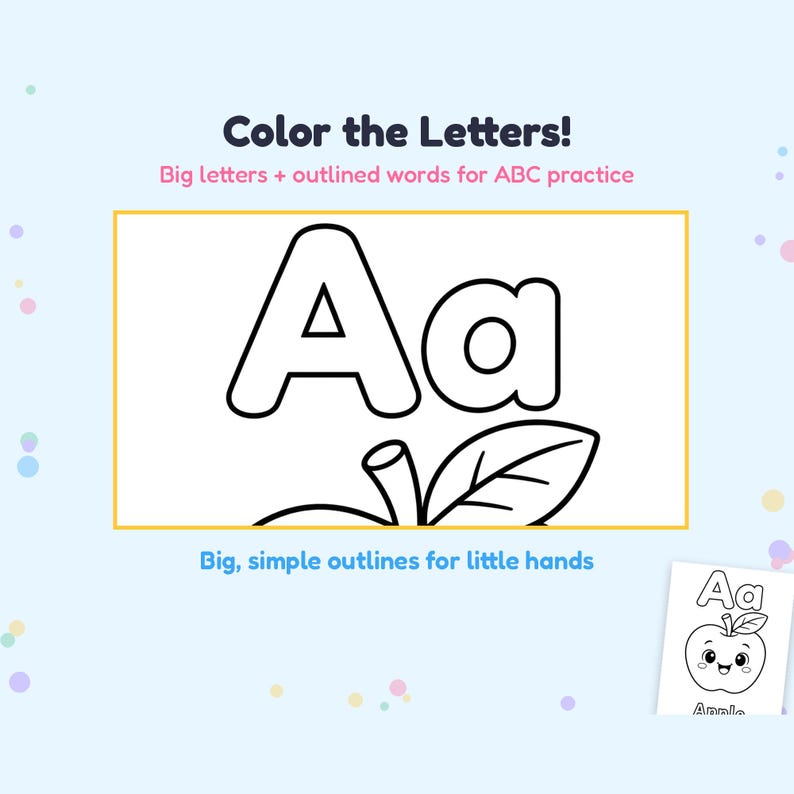 Alphabet Coloring Pages A-Z, ABC Letter Coloring Printable PDF ...