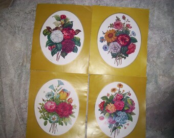 1983 Aspelin Art Galleries Numbered Bouquets Prints