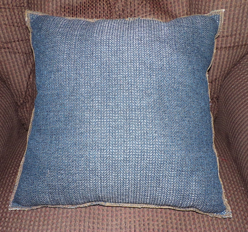 Up Cycled Unique Pillow From Lazy Boy Samples Upholstery Etsy
