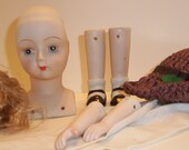 Vintage PORCELAIN HELLO DOLLY  Do it Yourself Kit from 1978, Doll Making Kit