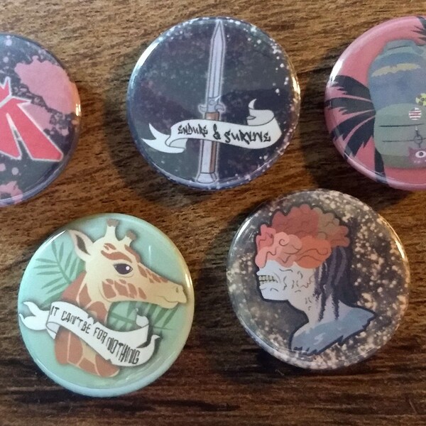 The Last of Us 1.25" Buttons