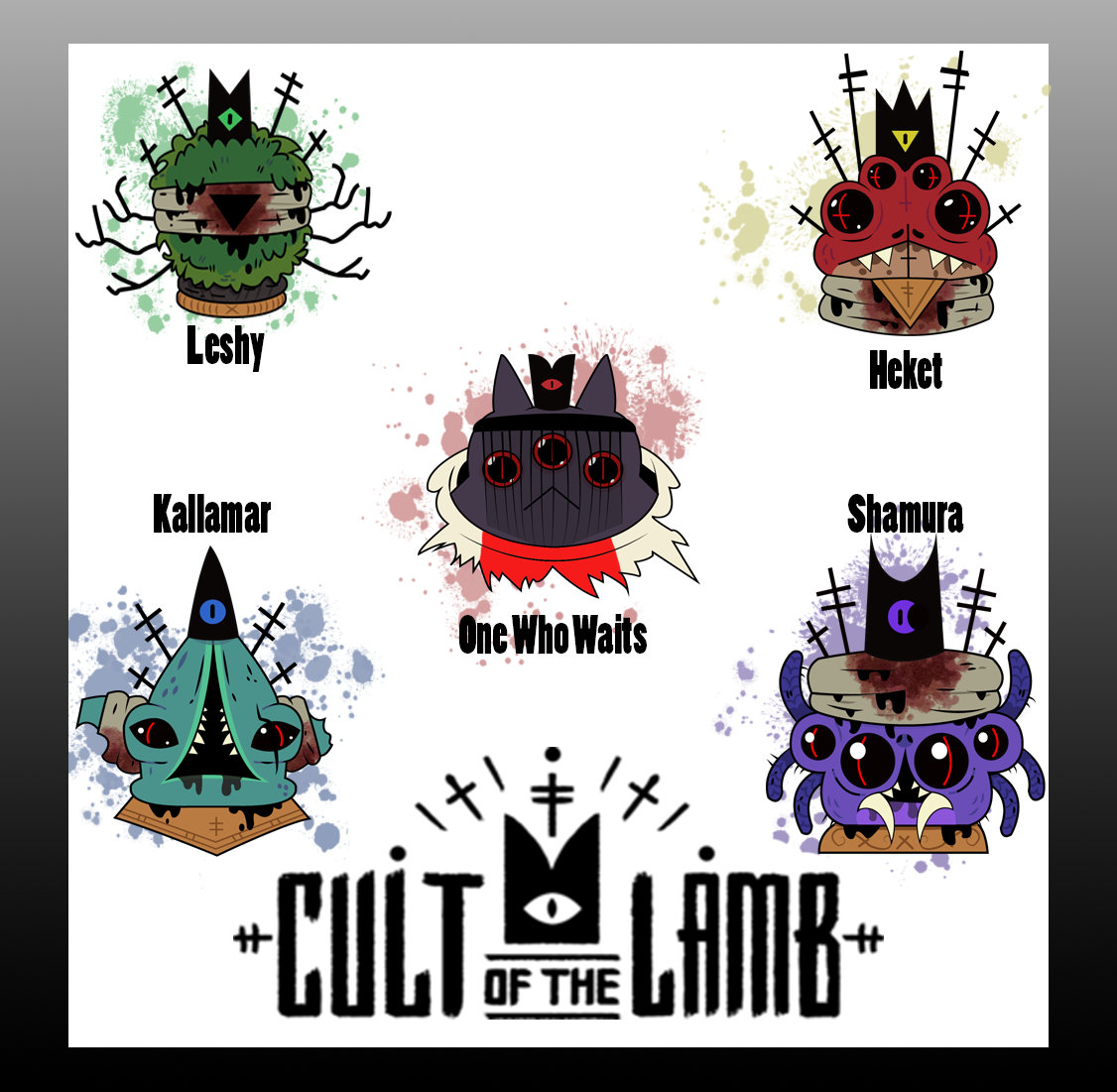 CULT OF THE LAMB DIORAMA v2/The One Who Waits