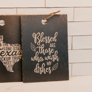 Blessed Are Those, Cutting board, christmas gift, charcuterie board, wedding gift, corporate gift, slate cutting board