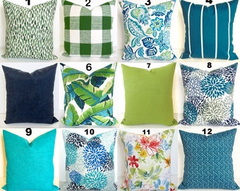 This item is unavailable | Etsy Green Turquoise Teal Throw Pillow