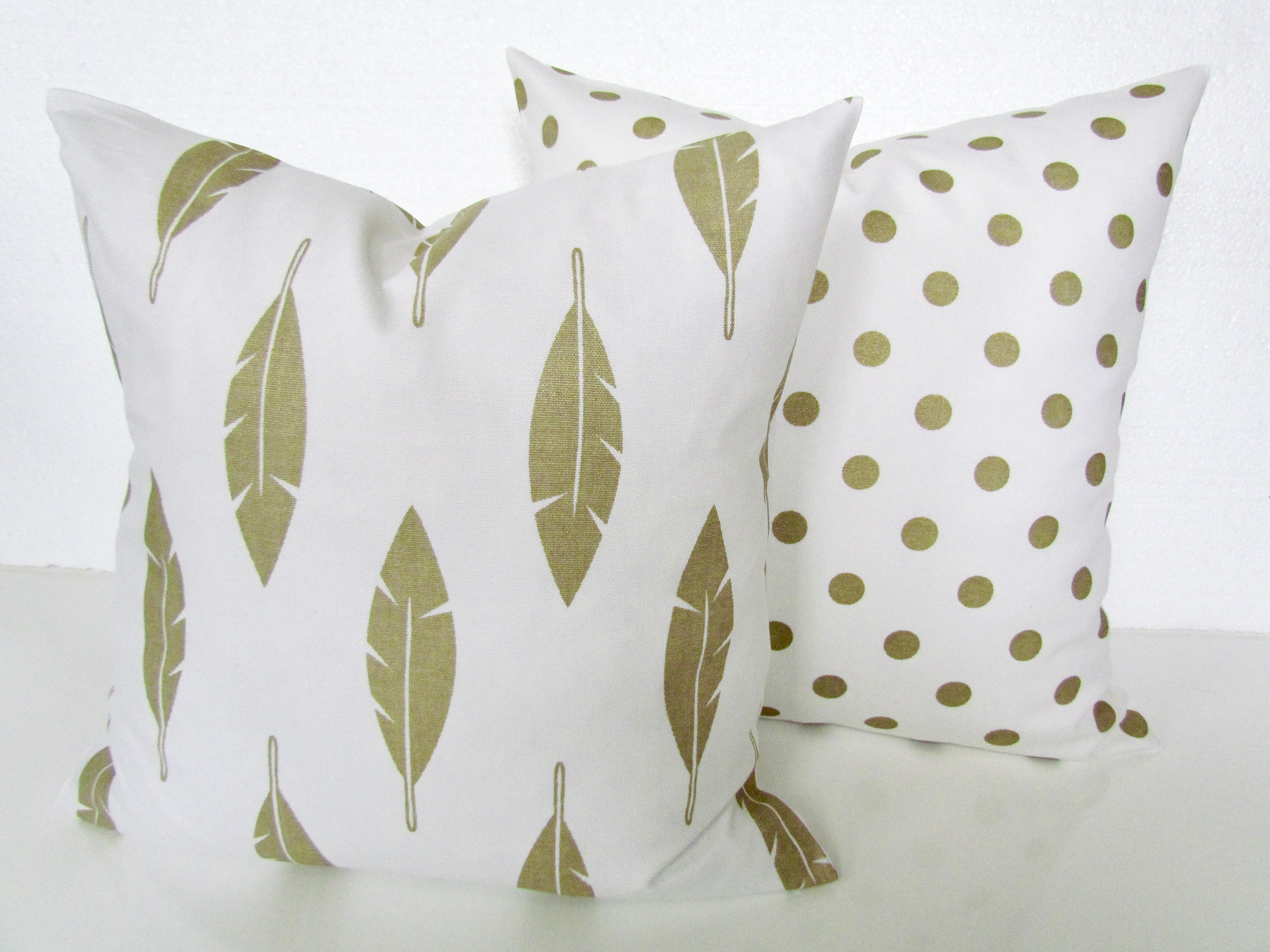 GOLD PILLOWS Gold Metallic Throw Pillows Gold Pillow Cover Etsy