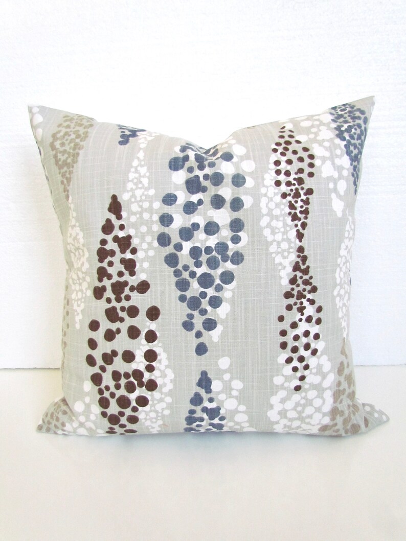 GRAY PILLOWS GREY Pillow Covers French Gray Buffalo Check Etsy