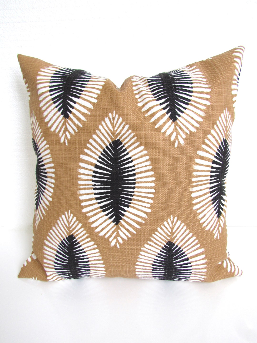 TAN Outdoor Pillows Charcoal Outdoor Pillow Covers Brown Black Throw