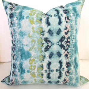 TEAL BLUE PILLOW Cover Blue Decorative Throw Pillows Teal Navy Blue Pillow Covers 18x18 12x16 Lumbar .All Sizes Lime Green Pillow Cover