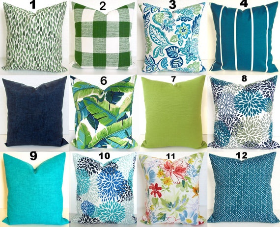 Blue Outdoor Pillows Lime green Outdoor lime green pillow cases products for