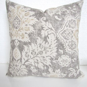 GRAY PILLOWS GREY Throw Pillow Covers Tan Pillows Grey Decorative Throw Pillow Covers Tan & Grey Pillows 16 18x18 20 .All Sizes. Home Decor