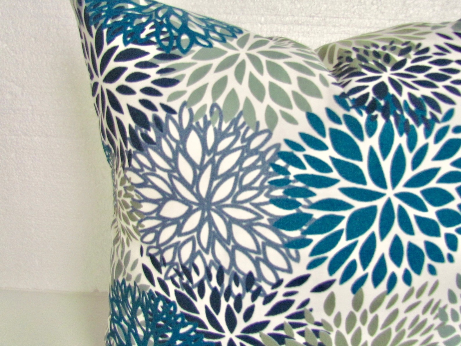 TEAL OUTDOOR PILLOWS Teal Pillows Teal Pillow Covers Blue Etsy