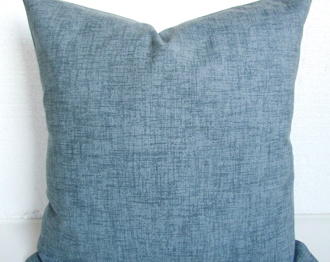 DENIM BLUE THROW Pillows Dark Blue Throw Pillow Covers Navy Blue Throw