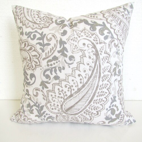 Gray Buffalo Check PILLOW Covers Gray Throw Pillows Grey Etsy