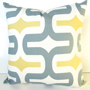 Sale GREY PILLOWS Gold Decorative Throw Pillows Gray Throw Pillow Cover Yellow Pillow 16 18x18 20 .All Sizes Grey Pillow Covers  Home Decor