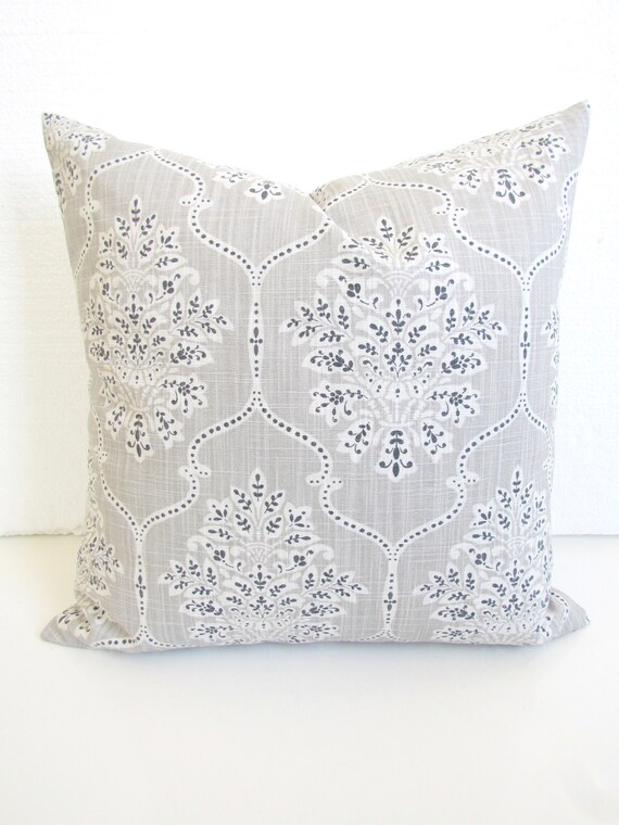 Gray Farmhouse Pillow Covers Gray Throw Pillows Grey Pillows Etsy