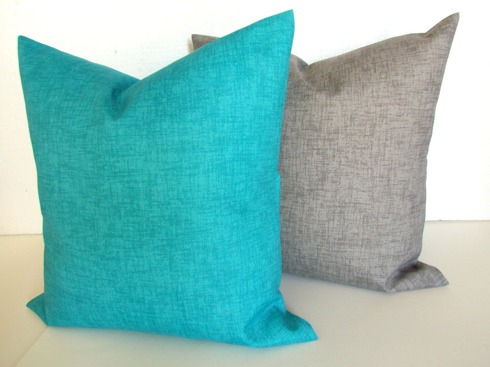 GRAY PILLOW Grey Throw Pillow Covers Indoor Outdoor Pillows Etsy