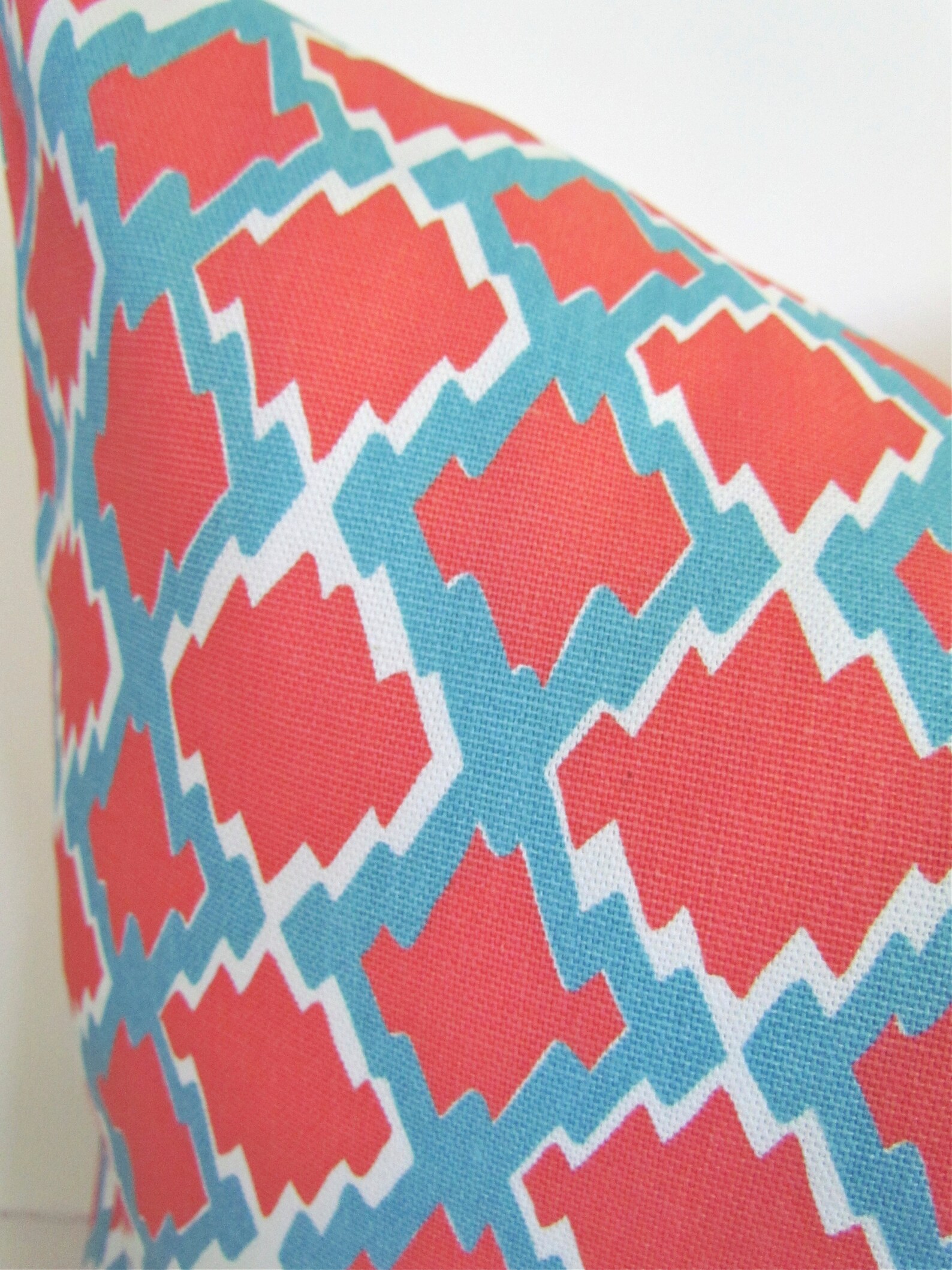 CORAL PILLOWS Coral Pillow Coral Throw Pillows Coral Pillow Etsy