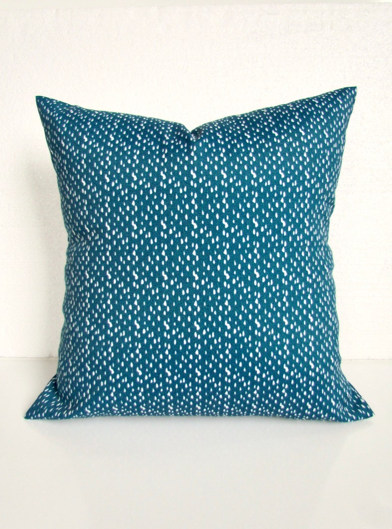 TEAL OUTDOOR PILLOWS Teal Pillows Teal Pillow Covers Blue Etsy