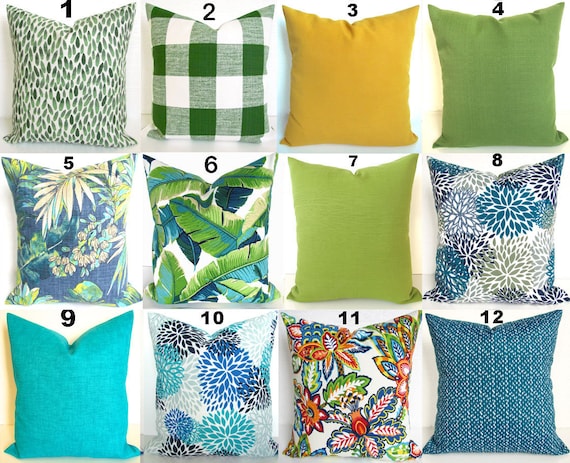 Blue Outdoor Pillows Lime Green Throw Pillow Covers Canada Blue Outdoor Pillows Lime Green, Blue Outdoor Pillows Canada
