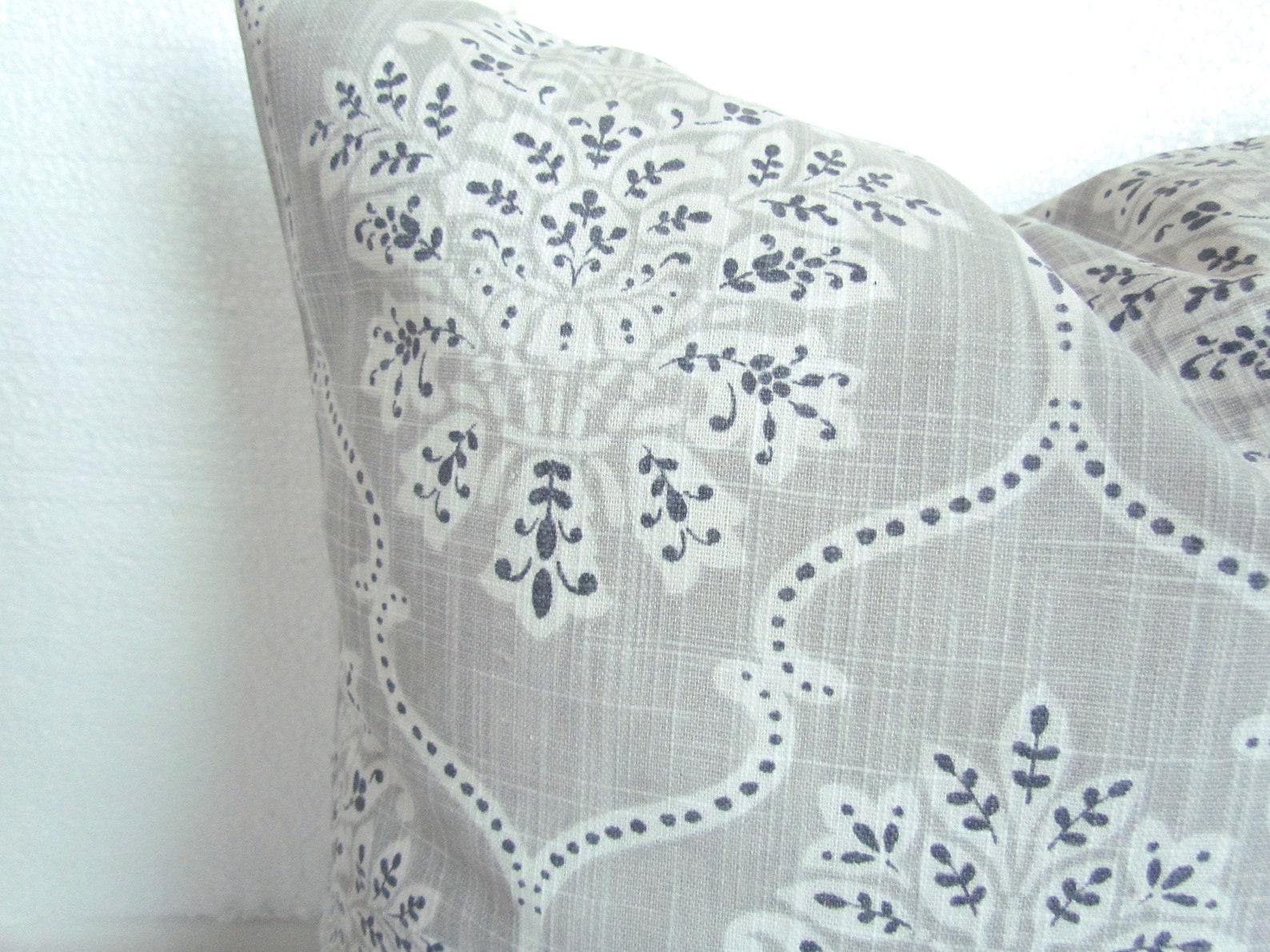 GRAY PILLOWS Charcoal GREY Pillow Covers French Gray Black Etsy