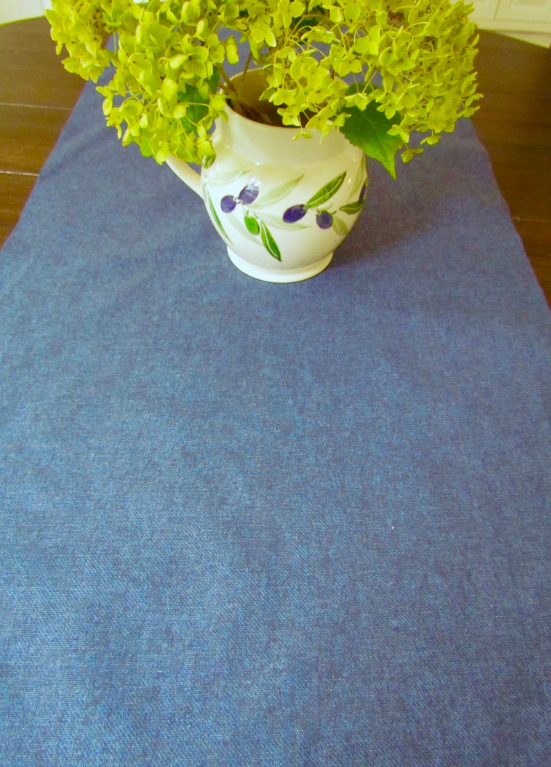 FARMHOUSE TABLE Runners Blue Table Runners Blue Farm House Etsy
