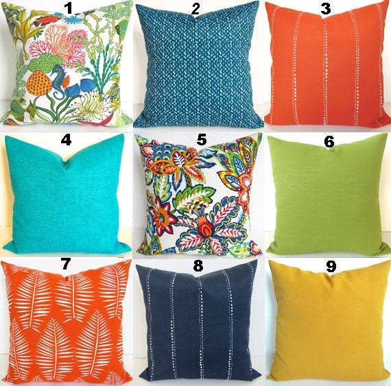 outdoor coastal pillows