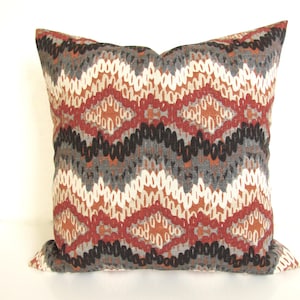 Copper Mud Cloth PILLOWS Gray Throw Pillow Covers Tribal Pillows MudCloth Pillow Brown Pillow Covers Rust Flax Pillows Black Farmhouse Sale