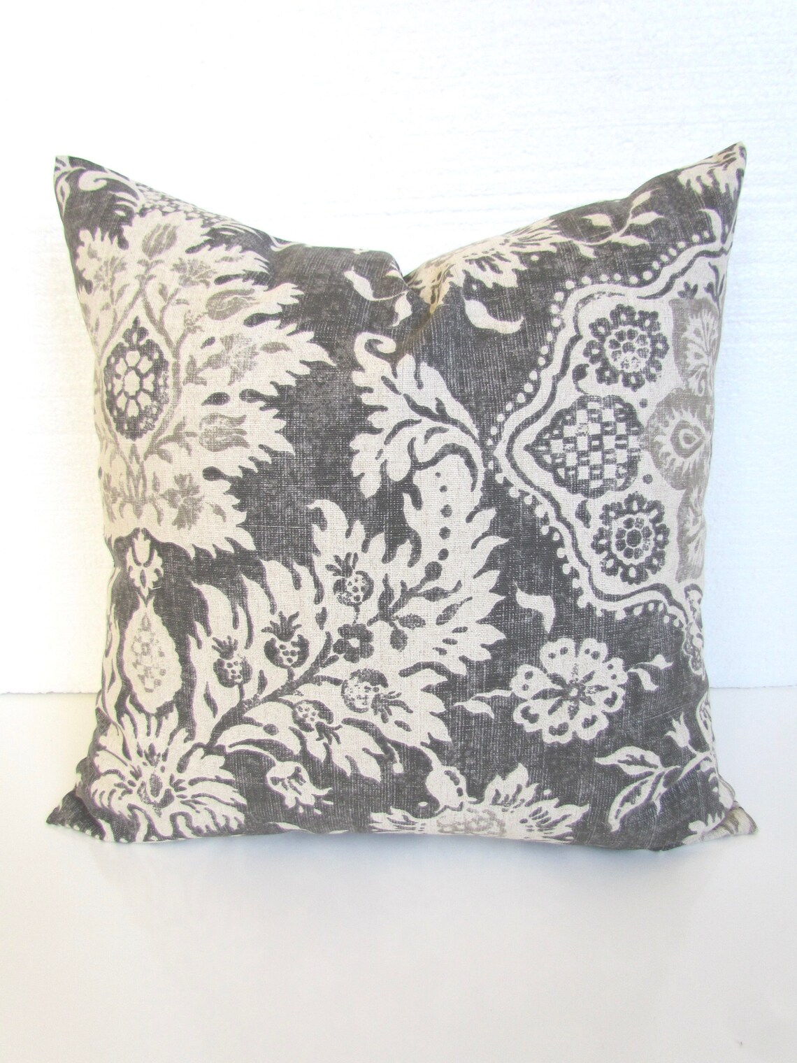 GRAY PILLOWS TAN Throw Pillow Covers Grey Pillows Grey Throw Etsy