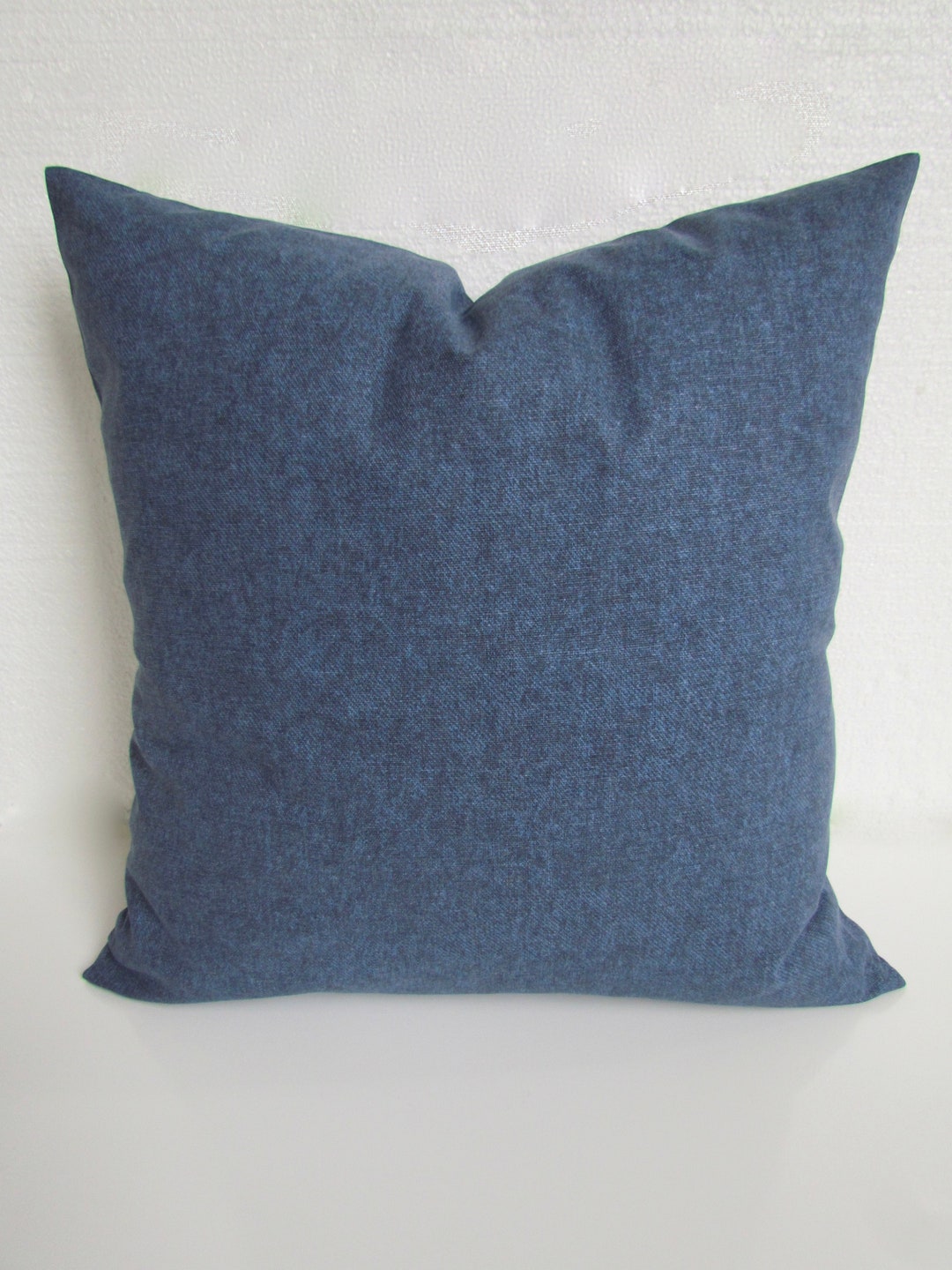 Blue Denim PILLOWS Blue Throw Pillows Denim Blue Pillow Covers Etsy