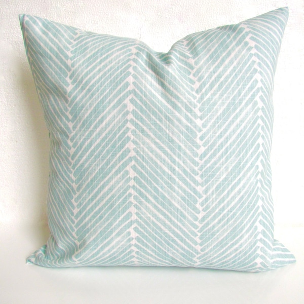 Spa Blue Pillows Etsy