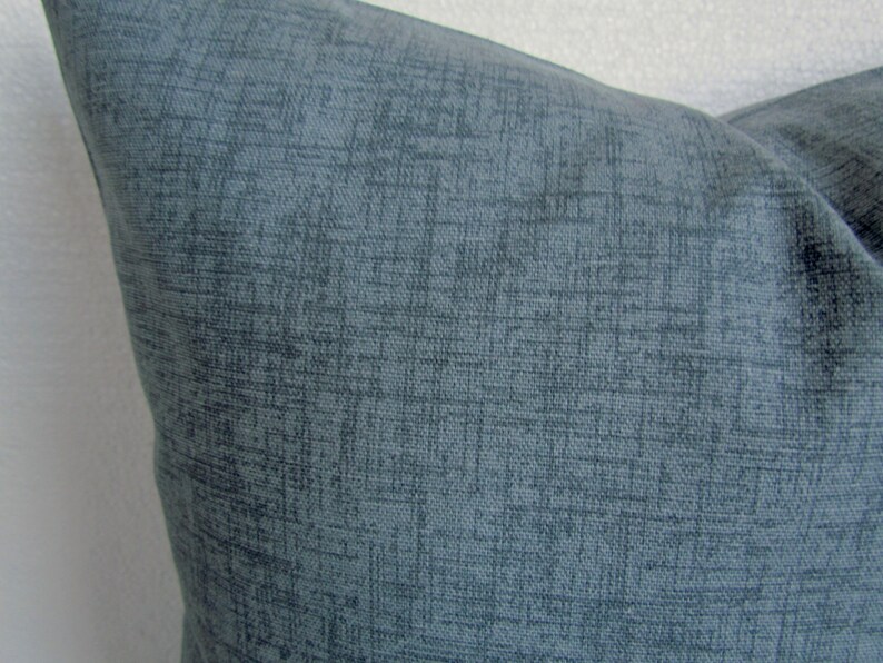 DENIM BLUE THROW Pillows Dark Blue Throw Pillow Covers Navy Etsy