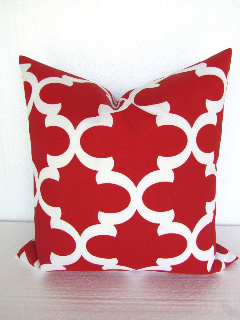 Red Outdoor Pillows Throw Pillow Throw Pillows Red Outdoor Pillow