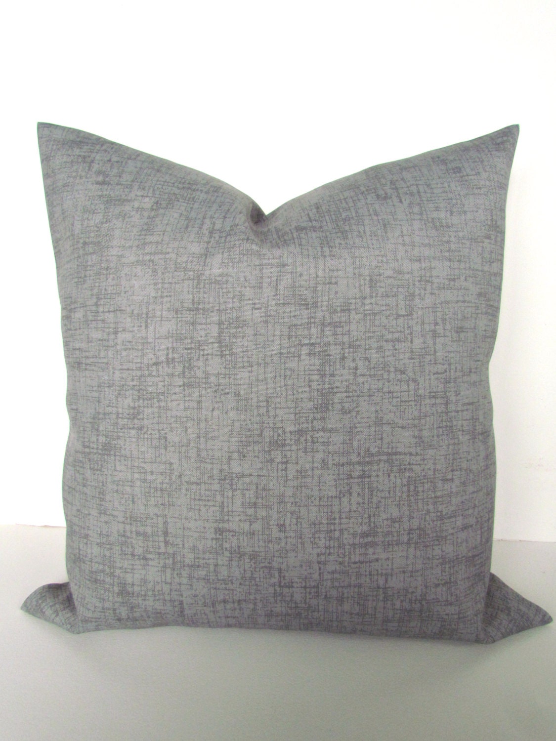 GRAY PILLOW Grey Throw Pillow Covers Indoor Outdoor Pillows Etsy
