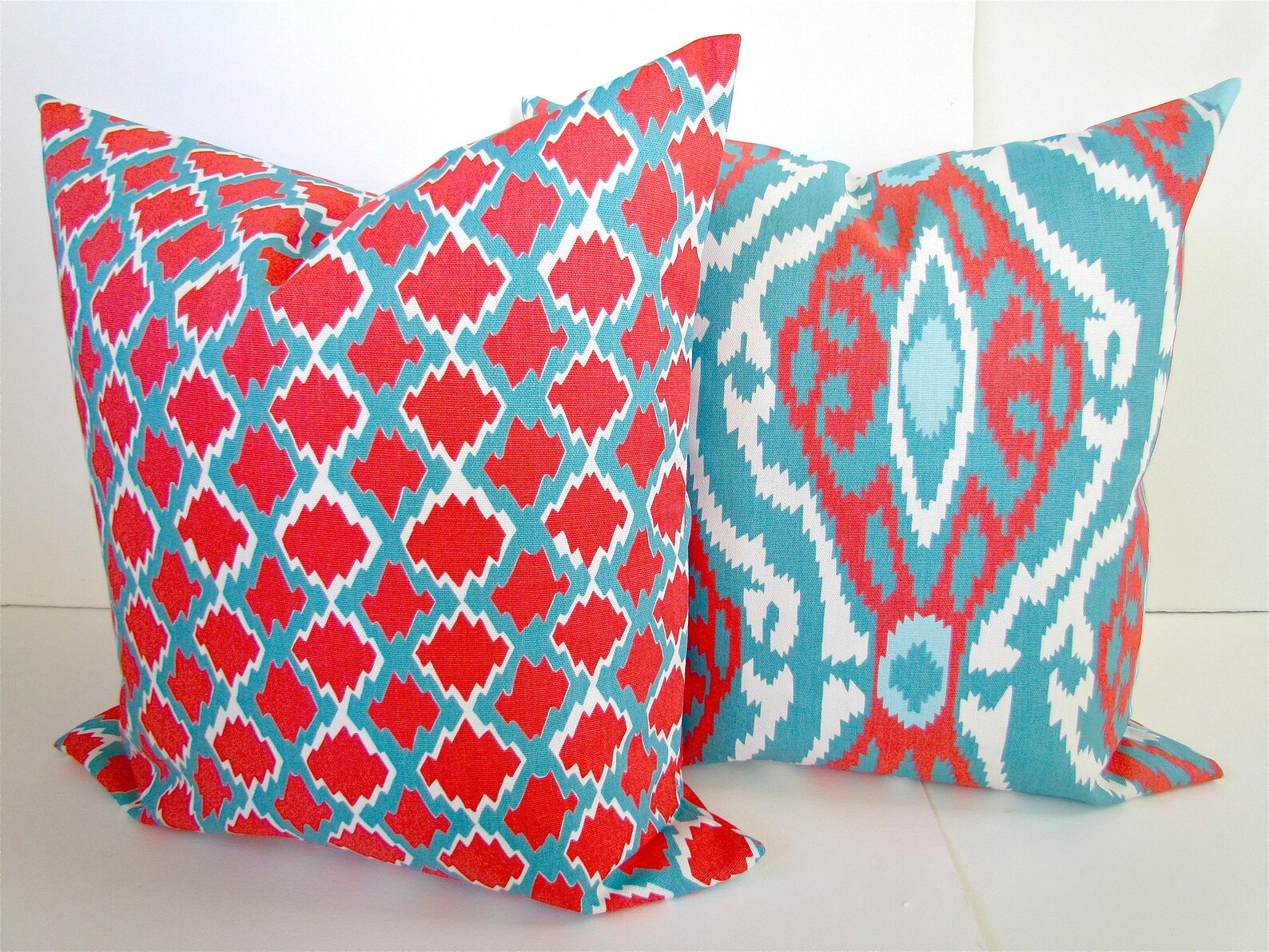 CORAL PILLOWS Coral Pillow Coral Throw Pillows Coral Pillow Etsy