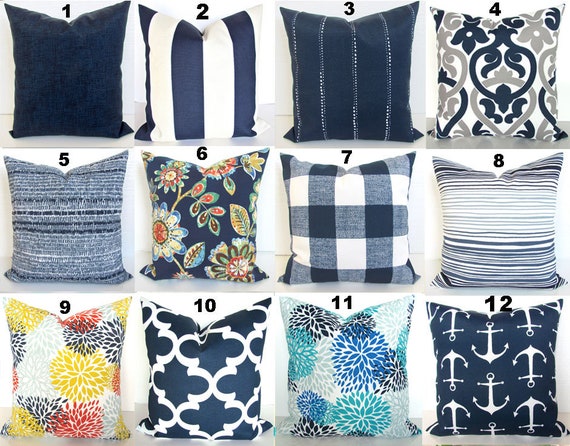 Outdoor Pillows Navy Blue Throw Pillow Covers Decorative Canada Outdoor Pillows Navy Blue Throw Pillow, Blue Outdoor Pillows Canada