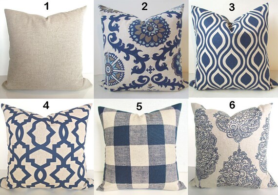 TAN PILLOWS Navy Blue Throw Pillow Covers Dark Blue Pillows Etsy Magnificent Dark Blue Decorative Pillows TAN PILLOWS Navy Blue Throw Pillow Covers Dark Blue Pillows Etsy Magnificent Dark Blue Decorative Pillows