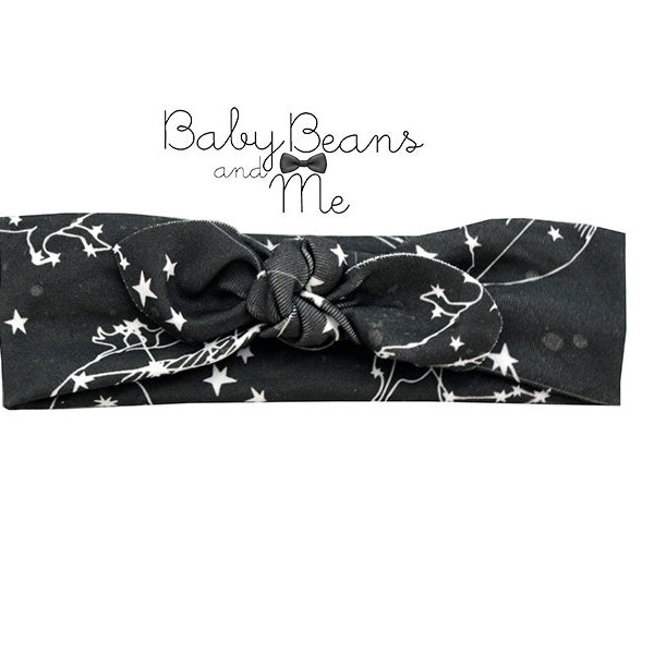 Baby Beans and Me | Knotted headband | Baby Turban | Head wrap | Organic
