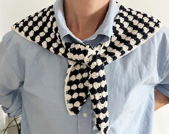 Sailor Collar crochet pattern Crochet sailor collar pattern granny stitch sailor collar pattern Modern crochet pattern