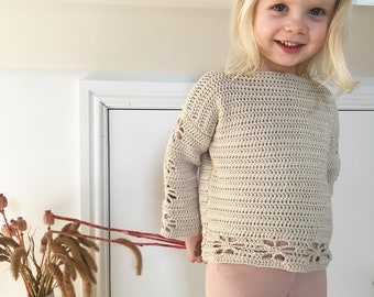 Crochet Pattern Kids Top Crochet Pattern for Kids Clothes Crochet Pattern PDF Easy Crochet Pattern for Childrens Clothes