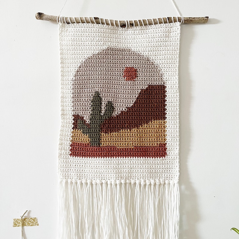 Key Tag Patterns Desert Theme Keychains - Etsy