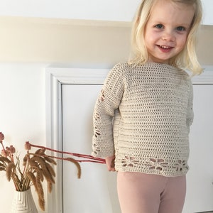 Crochet Pattern Kids Top Crochet Pattern for Kids Clothes Crochet Pattern PDF Easy Crochet Pattern for Childrens Clothes