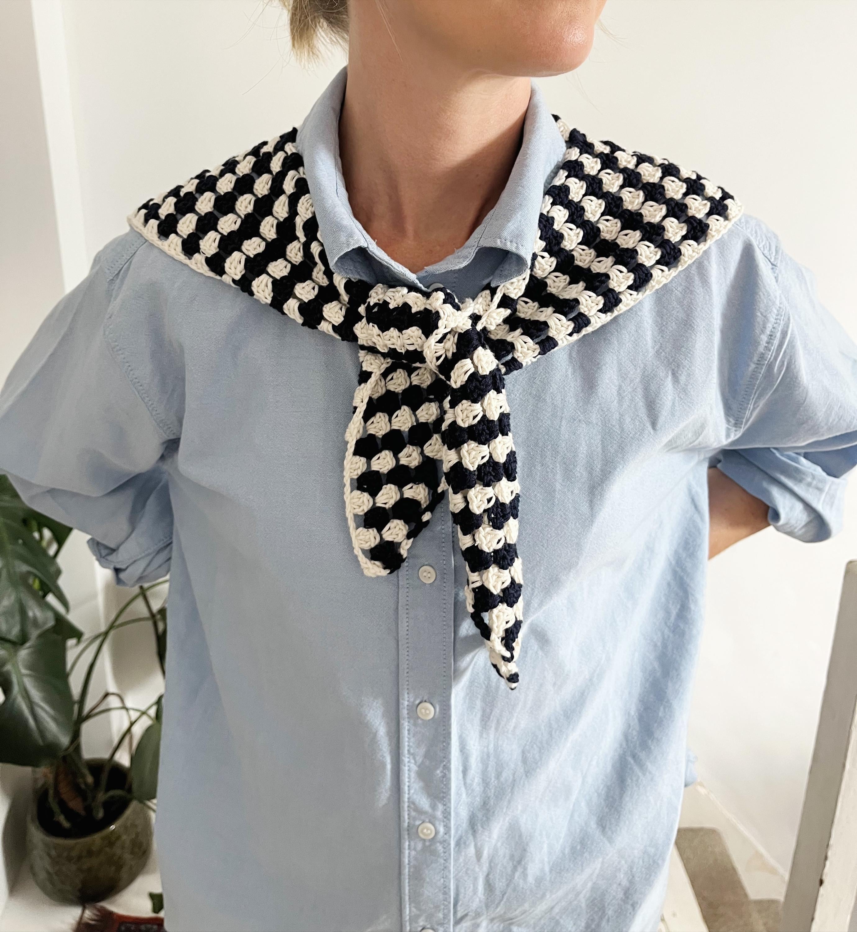 31 Crochet Collar Patterns with Spider Web, Lace, and Strawberry Styles 19 Sailor Collar crochet pattern Crochet sailor collar
