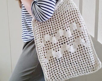Crochet Tote Bag Pattern PDF Crochet Bag Pattern Modern Crochet Pattern Filet Crochet Bag Pattern Zodiac Crochet Pattern