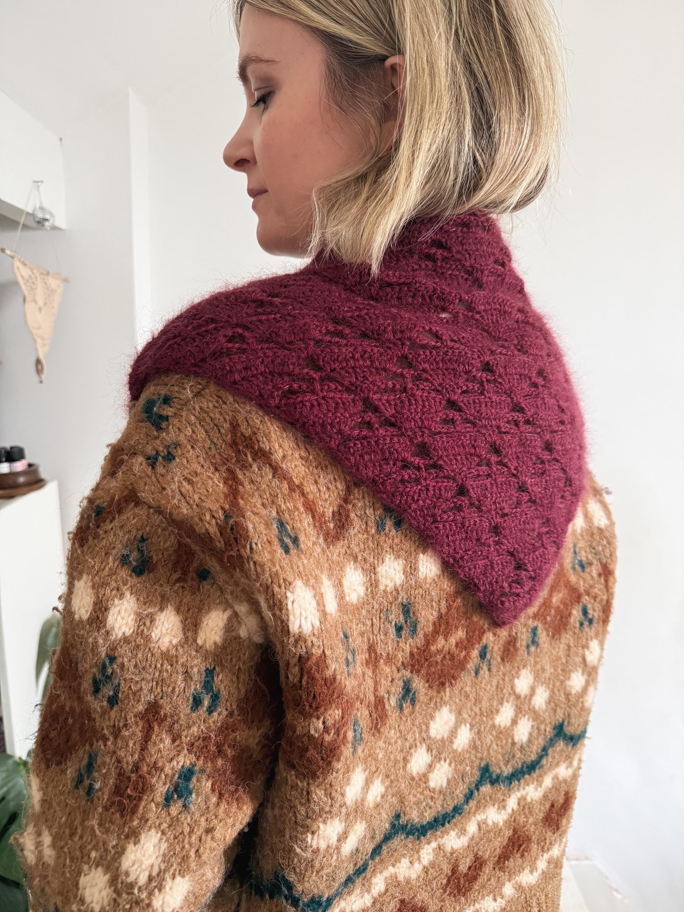 20 Modern Crochet Patterns for Your Wardrobe and Home 20 Triangle Scarf Crochet Pattern. Modern Crochet