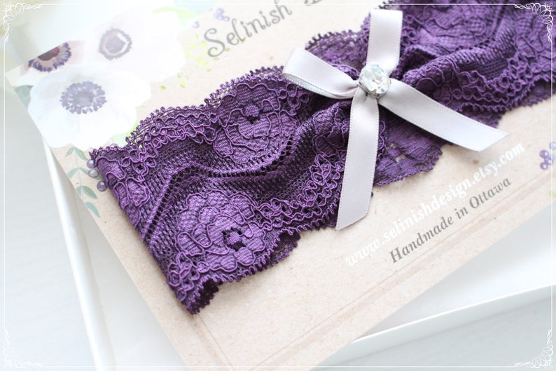 Lace Garter G2102purple Purple Wedding Lavender Purple Wedding Garter Leg Garters Purple Bridal Garter Wedding Garter Violet Garter
