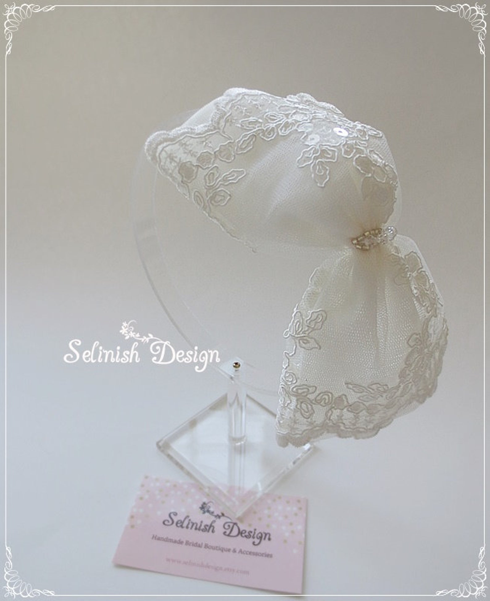 Lace Bow Flower Girl Hair Bow Wedding Hair Bow Bridal Bow Etsy