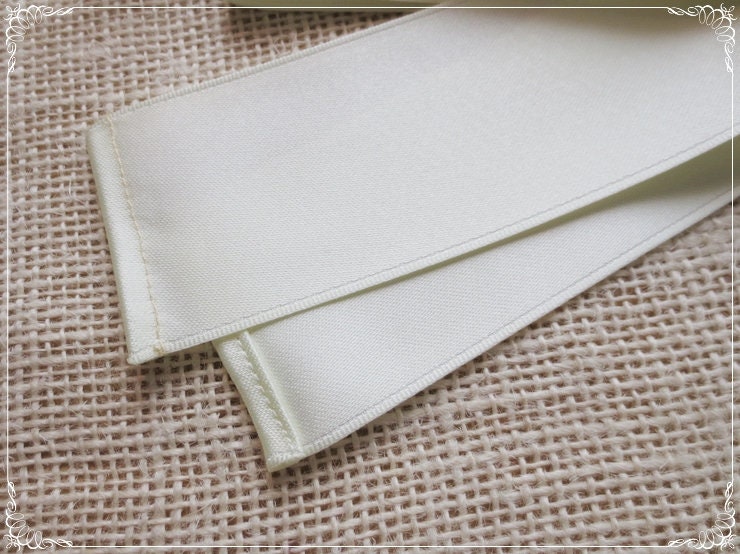 CIEHER Blanko Schärpe Aus Satin – 6 Stück, 182 Cm Lang, Zum Bedrucken & Personalisieren