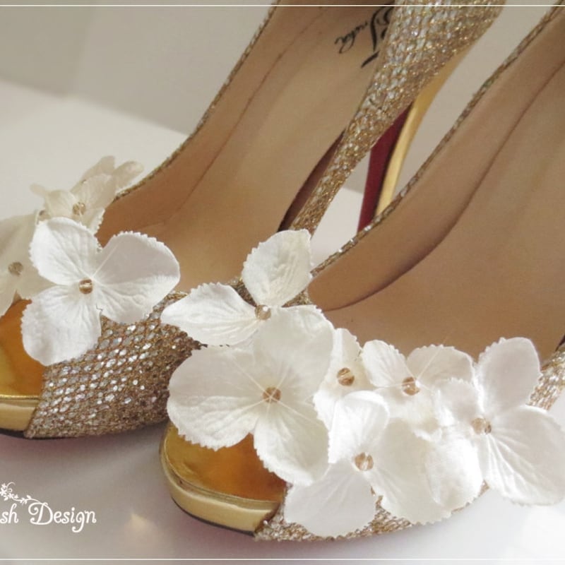 strappy ivory wedding shoes