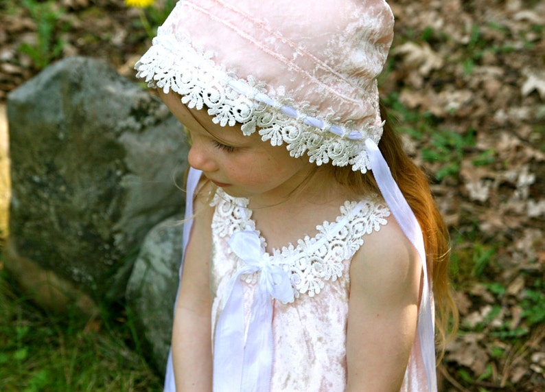 Cameo pink velvet baby girl Easter Etsy